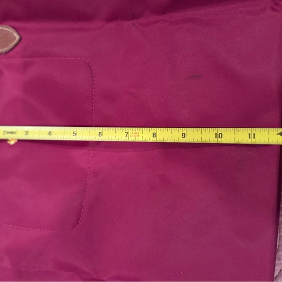 Elegant Longchamp Brown and Pink Women's Handbag long straps - Picture 8 of 10